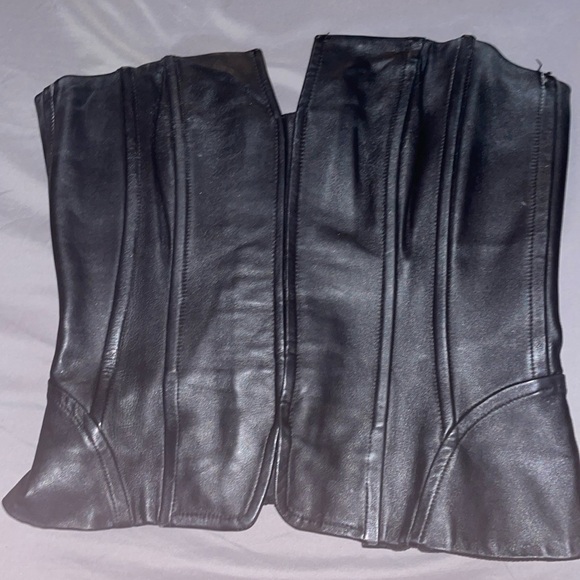 Vintage leather corset - Bought in Greece - Picture 4 of 4